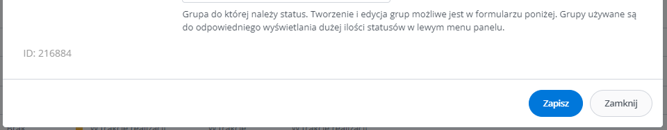 Order status configuration in Baselinker