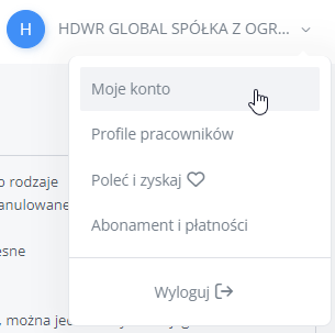 Finding the API token in Baselinker – step 1