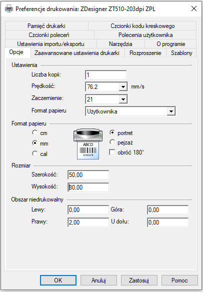 Label Cutting Mode