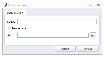 Printer Address Selection