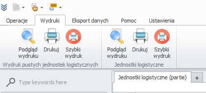 Generated Logistic Unit Labels