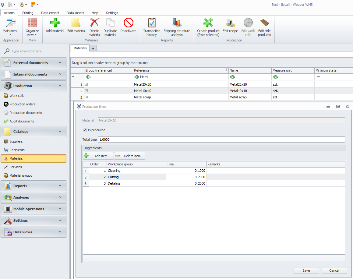 Screenshot showing how to edit position groups