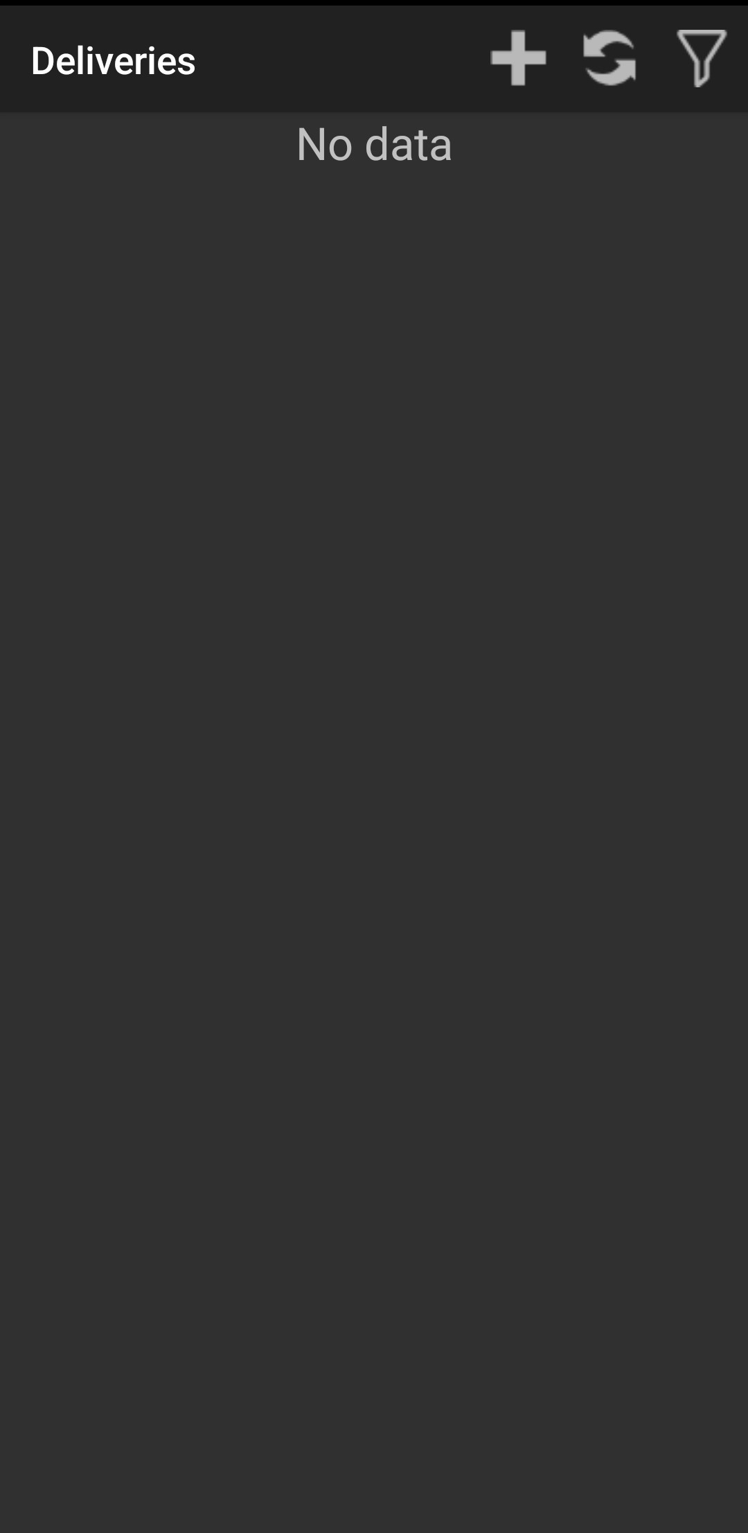 Delivery document no longer visible in the list of orders in Weaver WMS