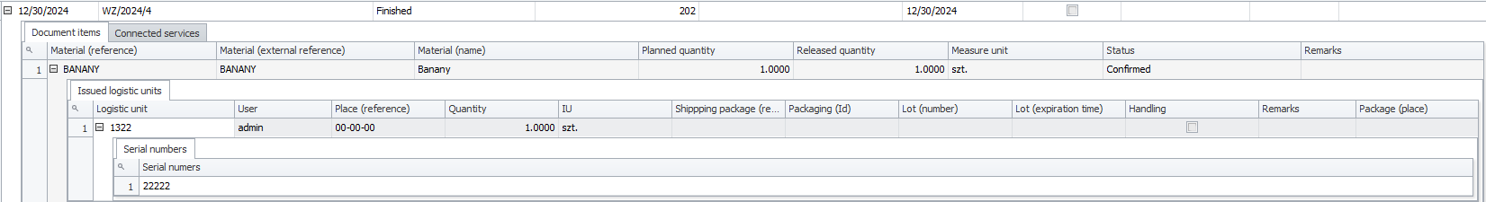 WZ Document Overview