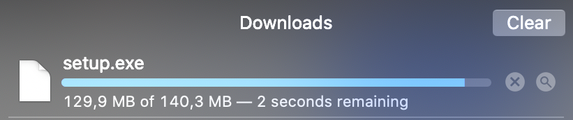 Downloading the Weaver WMS installation file
