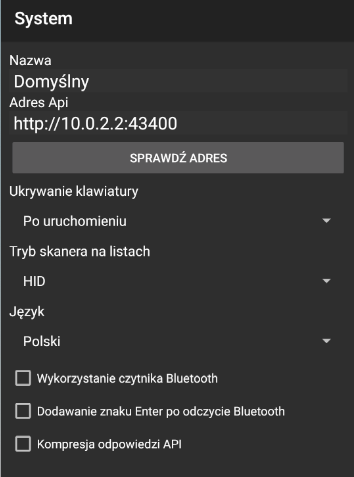 Konfiguracja systemu w Weaver WMS