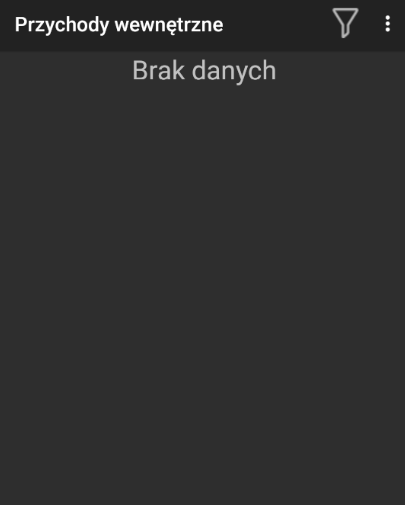 Dodaj przychód wewnętrzny z terminala