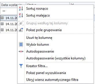 Sortowanie i grupowanie