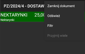 Zamknięcie dokumentu