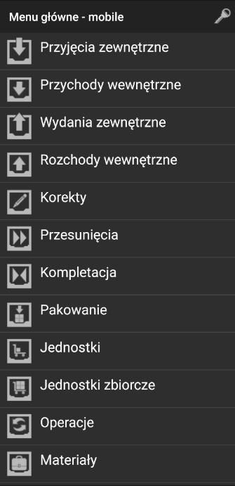Wydania zewnętrzne na terminalu